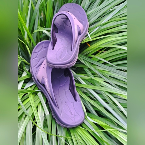 Merrell Men's Huntington Sport Gray Flip Flop Sandals Size 9 - Picture 6 of 6